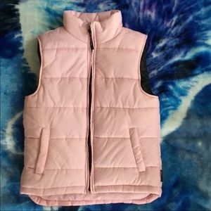 Girls Pink Vest Size 12